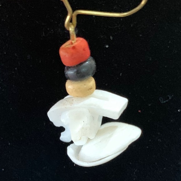 Shell Ear rings - Picture 3 of 4